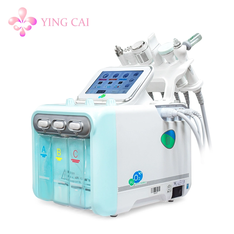 7in1 Multifunction Beauty Hydro Dermabrasion with Skin Detector Anti-Wrinkle Machine