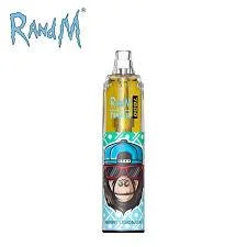 Shenzhen Price Runfree Randm tornado 7000 Vaporzer personalizado Big puff Luz LED caneta e, isqueiro, estado do sumo recarregável, queda de papel Envio do Vaper do Pod descartável