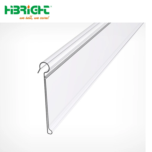 Wholesale/Supplier Plastic Dual Price Tag Channel for Single Wire Freezer Shelves