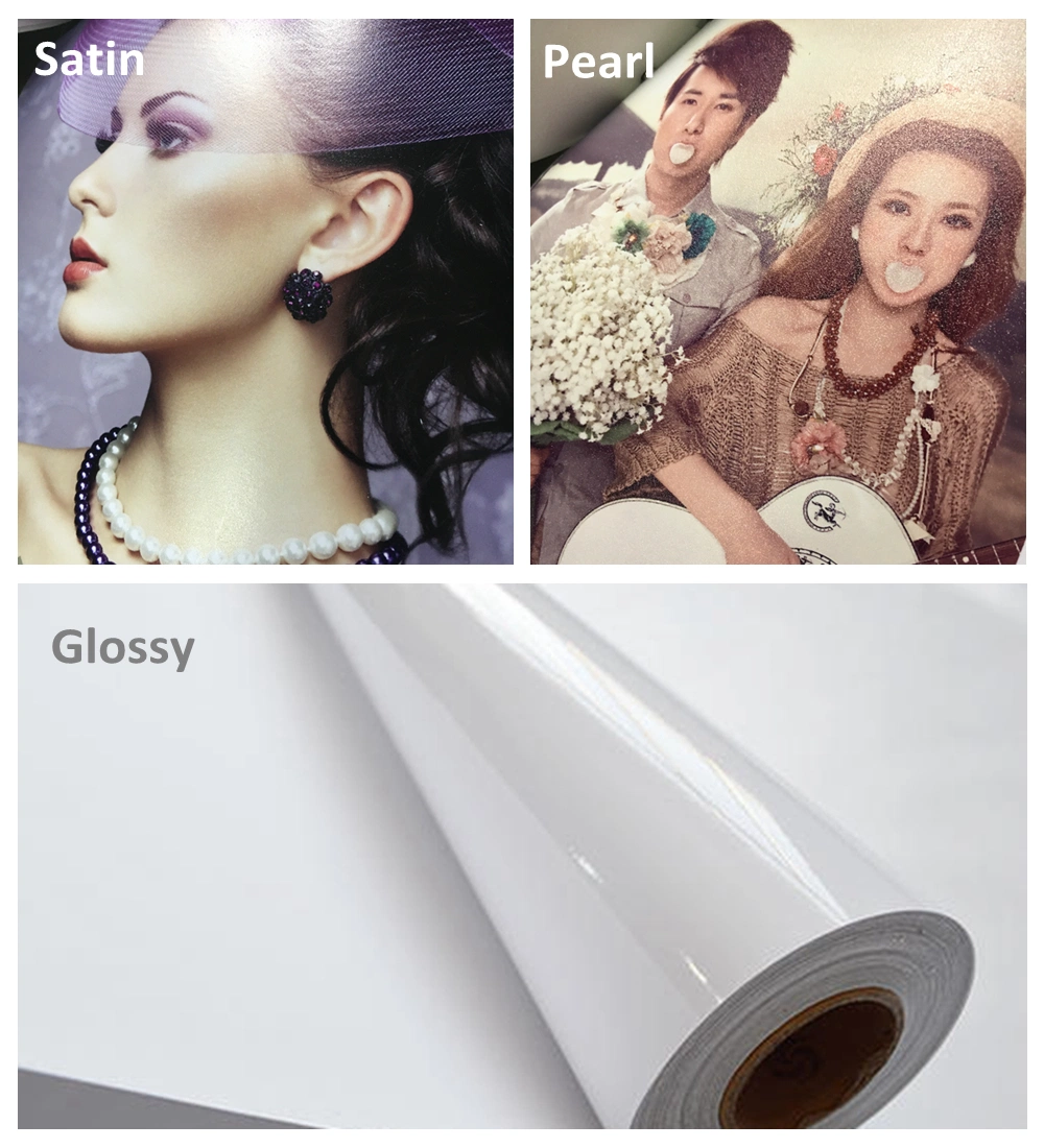 Peel and Stick Self Adhesive Photo Paper for Pigment Dye Print