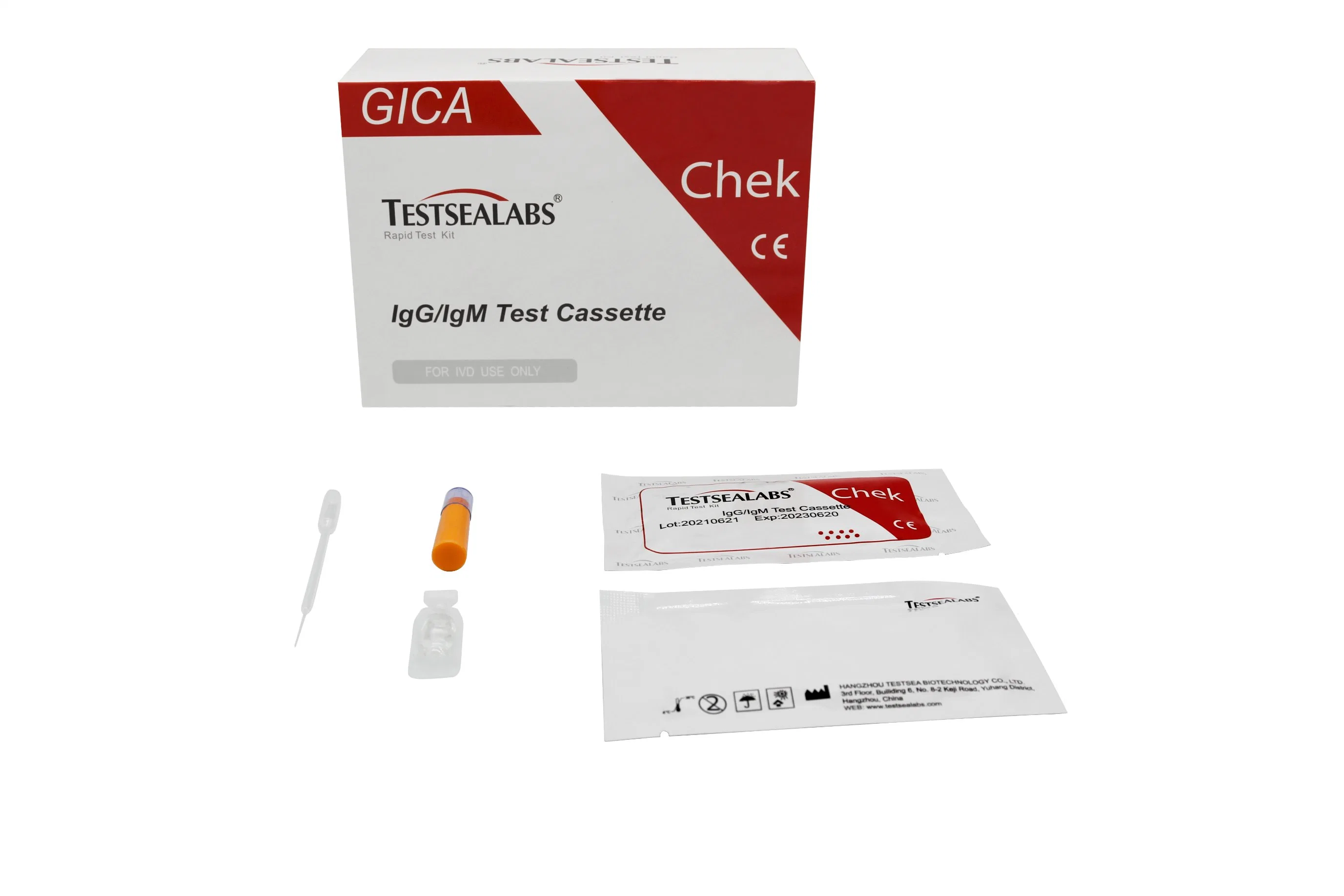 Testsealabs CE Approved Antibody Igg/Igm Rapid Test Kit