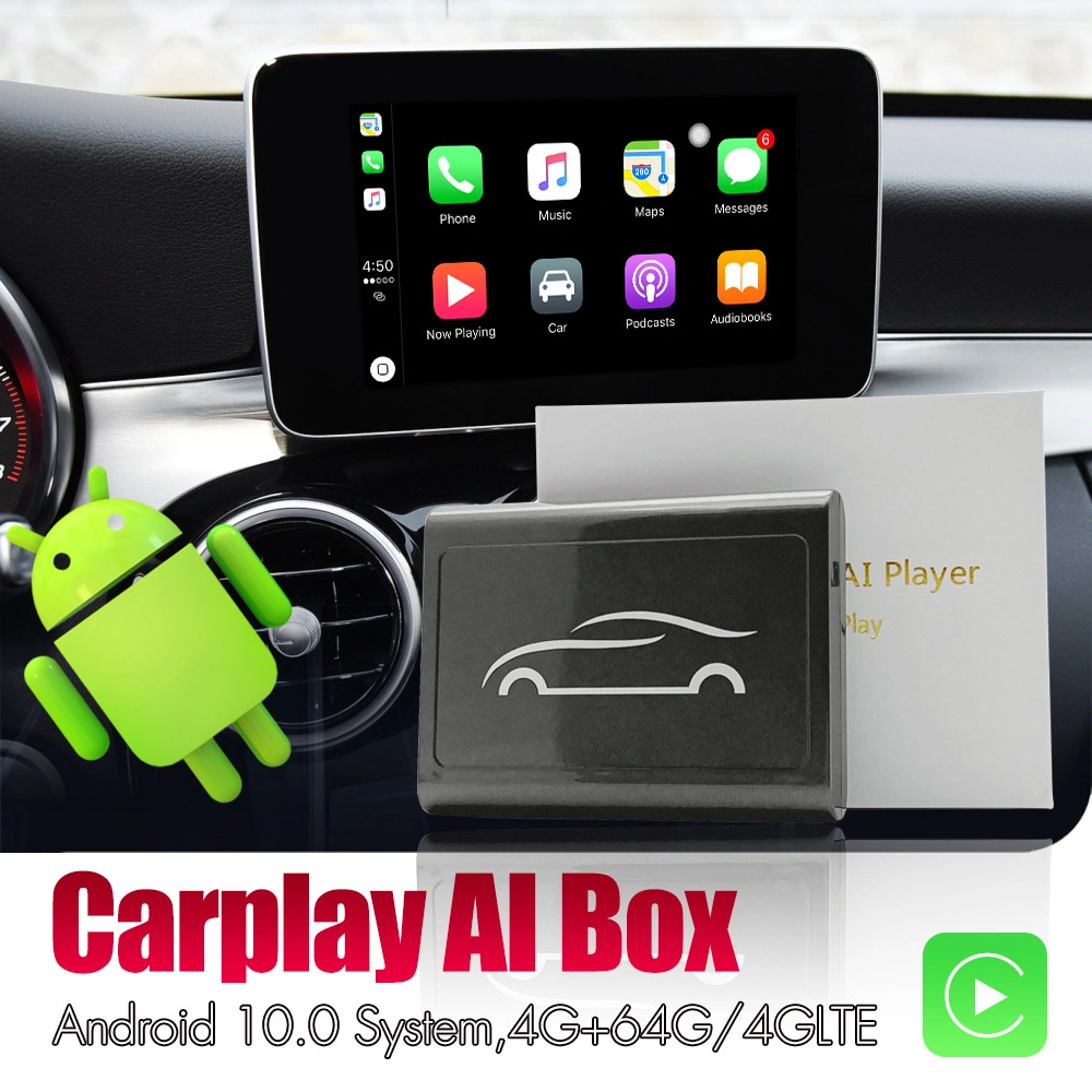 صندوق تلفزيون خاص بـ CarPlay Wireless من نوع Dongle لشيفروليه فورد فولكس فاجن