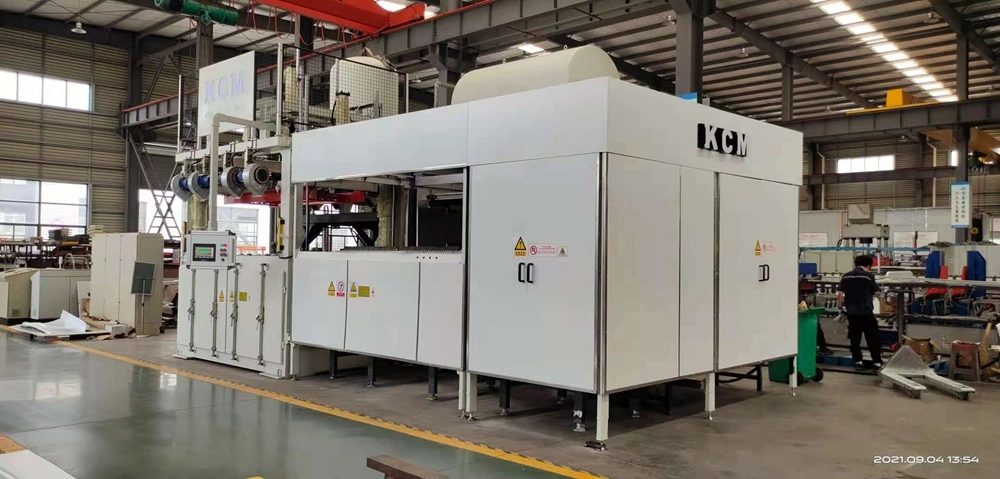 Two Station Vacuum Thermoforming Machine for Both Cabinet and Door