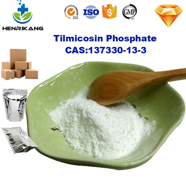 إمداد المصنع بمسحوق الفسفوسفات Tilmicosin دواء بيطري CAS 137330-13-3 نقاء فوسفات تيميبوسين