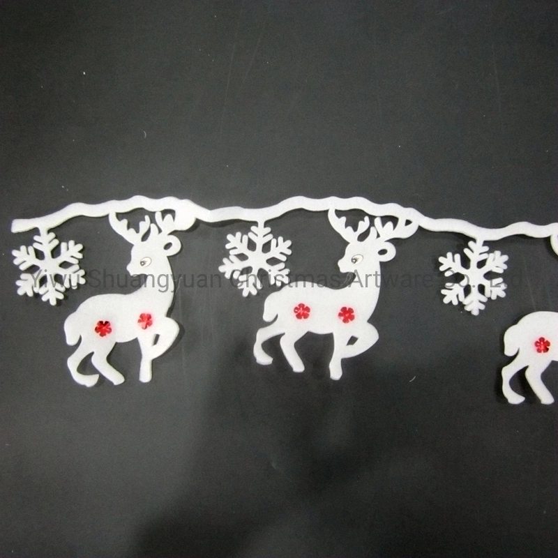 Christmas Foam Deer Hanging Decor for Holiday Wedding Party Decoration Supplies Hook Ornament Craft Gifts