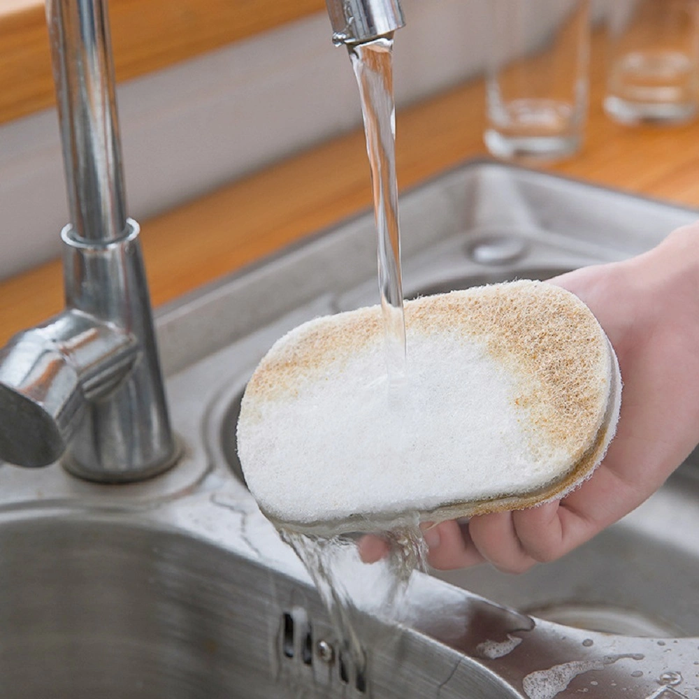 Escova de limpeza multiusos para lavagem de louça Fogão de esponja lava-loiça de cozinha Bl18120