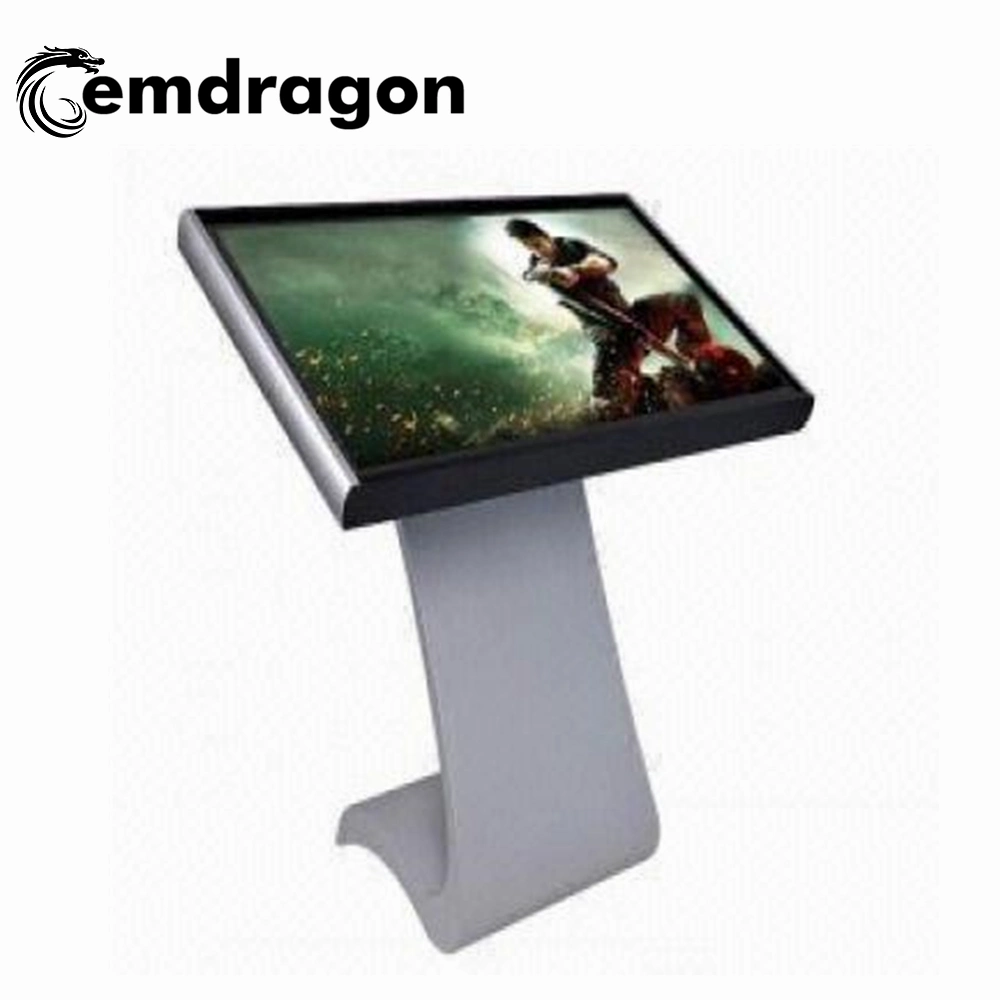 LCD Reproductor Android anuncio publicitario de tipo horizontal reproductor portátil de 32 pulgadas Monitor LCD Soporte de suelo LCD Digital Signage