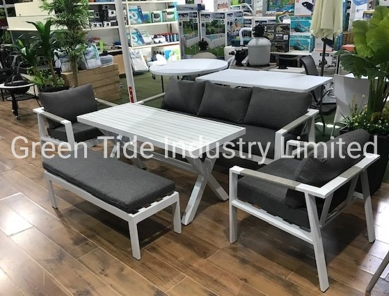 Aluminum Sofa Outdoor Patio Lounge Garden Sofa Furniture for Home Hotel