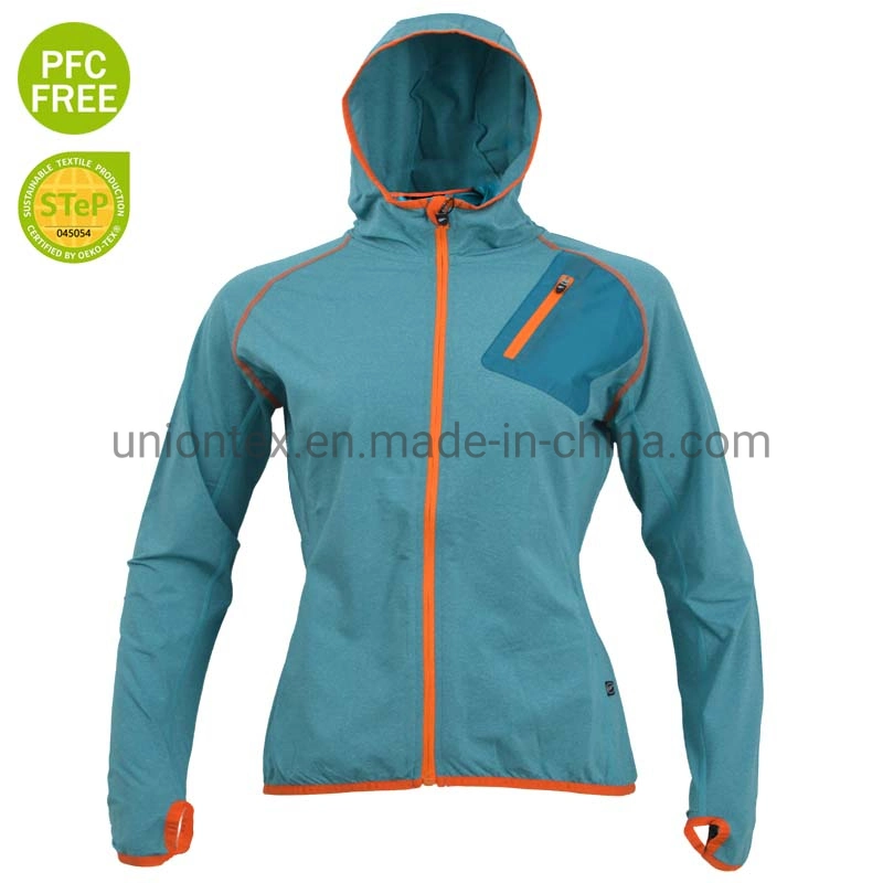 Running Jacket Compression Powerfleece Recycled Fabric