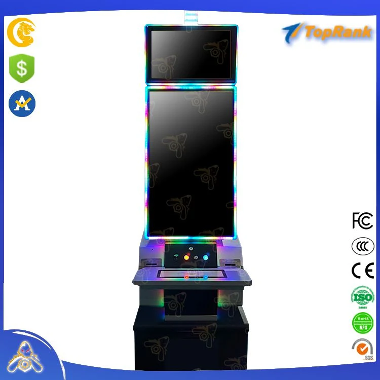 Juego de habilidad de alta calidad Casino efectivo Juego de máquinas tragaperras Cabinet Pantalla táctil 43 pulgadas vertical Slot Board Juego de máquina en línea Jinse Dao Multi 4 en 1