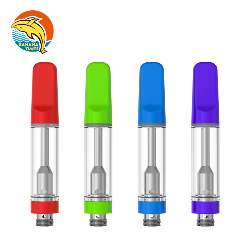 Bananatimes New Arrival High Borosilicate Glass 0.5ml 1.0ml 510 Vape Pen Glass Vaporizer Cartridge for Cbdd Oil