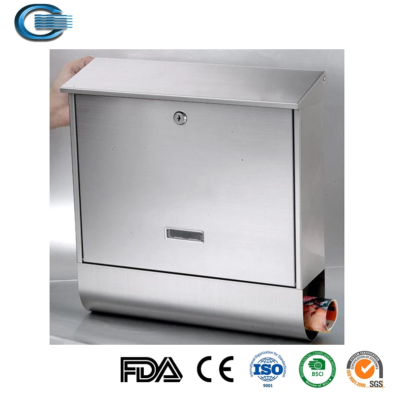 Huasheng Fq-128 Stainless Steel Mailbox, Letterbox, Postbox