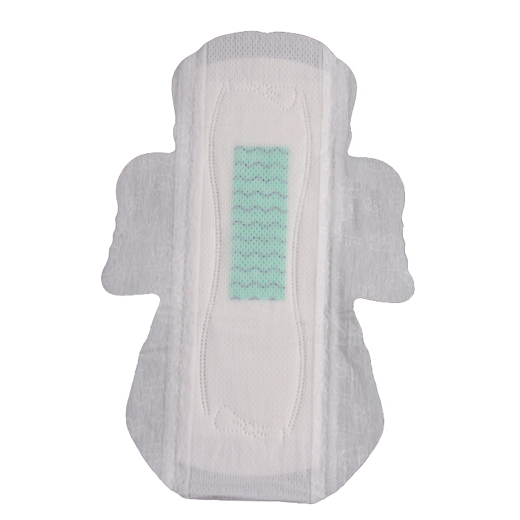 Venda por grosso de fábrica Anion Algodão Biodegradáveis Lady Pad Guardanapo Sanitário