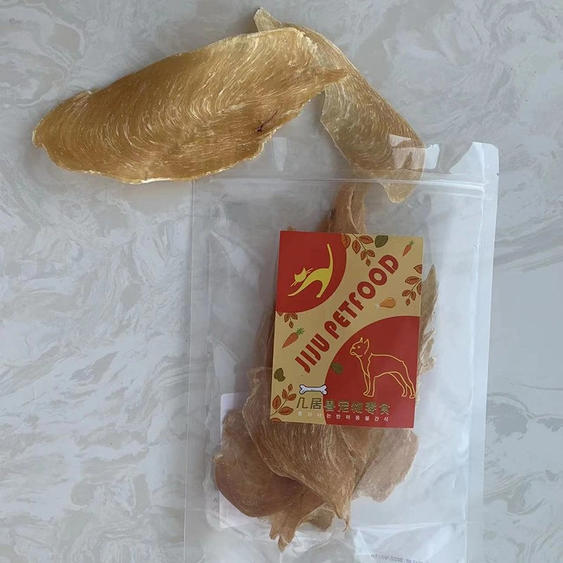 Petit emballage OEM poulet séché à l'air viande PET friandises repas pour chiens Leta008