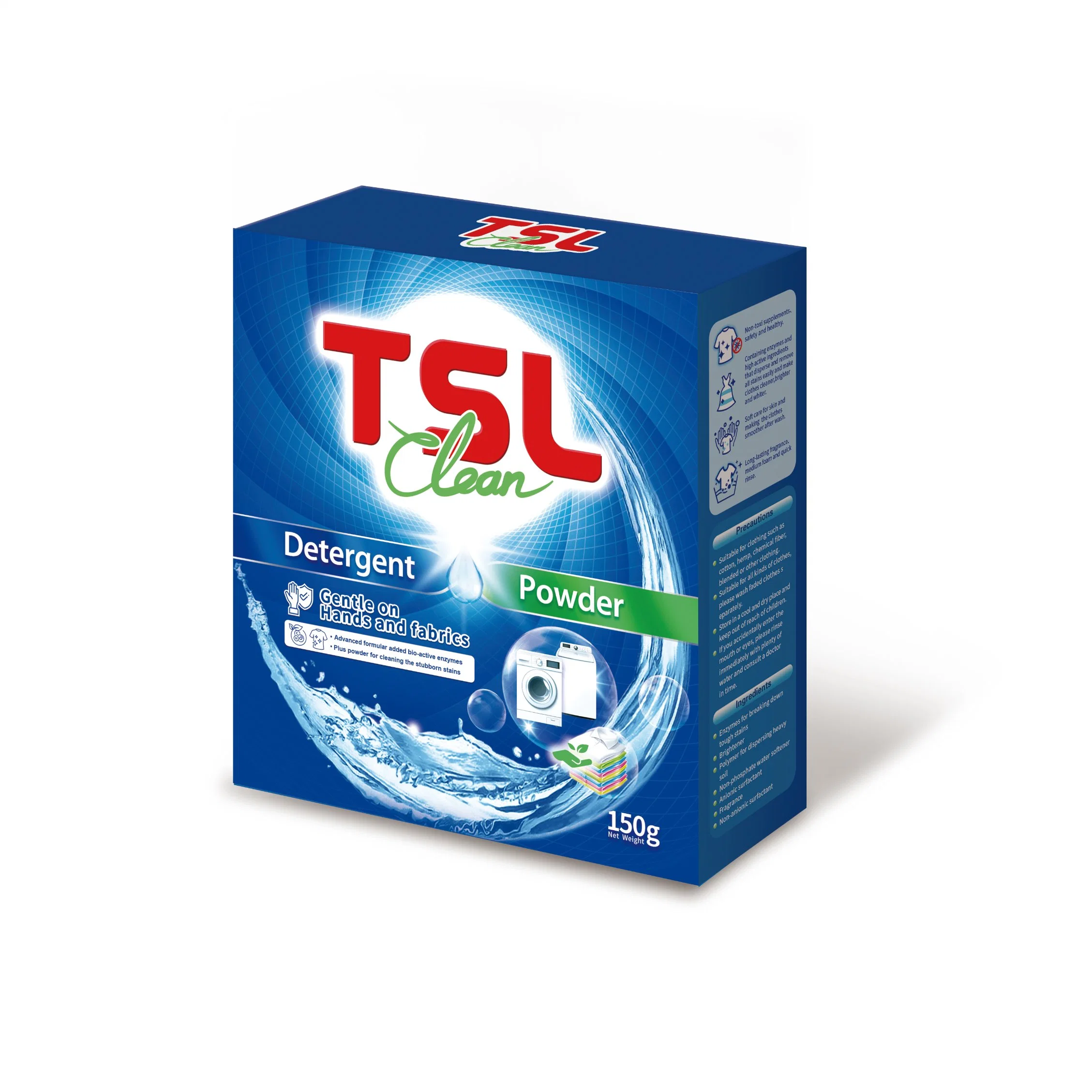 Tsl Clean Small Packing Detergent Powder