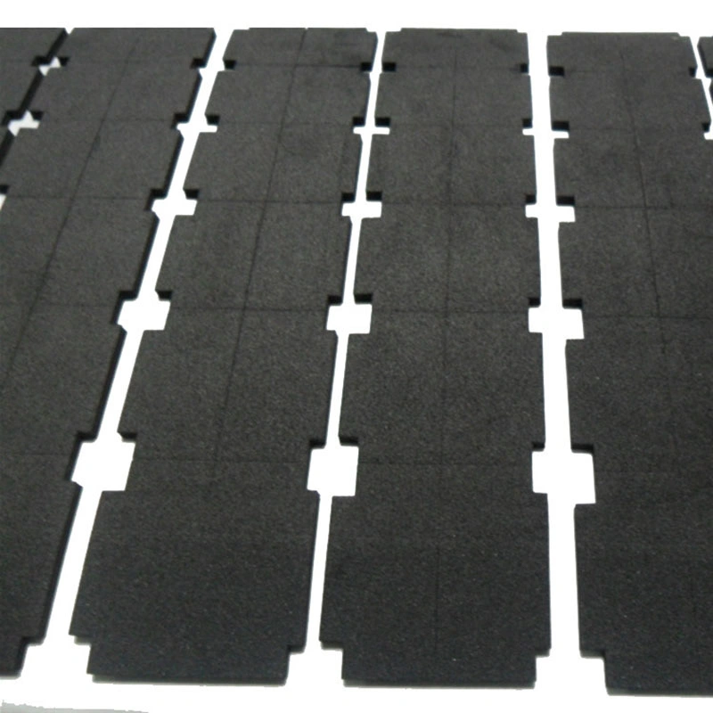 EVA Foam Pad, Black Self-Adhesive EVA Foot Pad, Anti-Skid Shockproof EVA Gasket