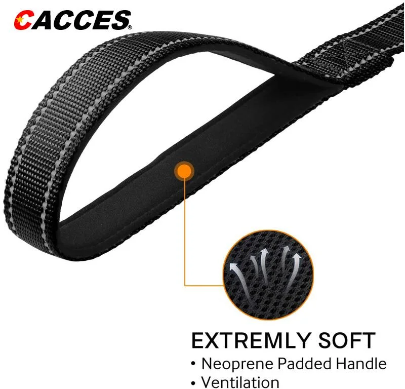 Cacces Original Supply Worldwide Best-Selling Dog Leads Training Lead Leash Custom Eco-Friendly Dog Leash Pet Reflective Leash Dog Leads Rope Soft Padded Handle