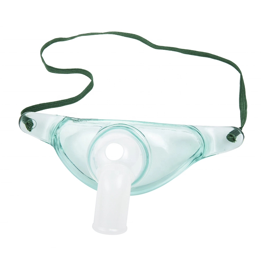 A traqueostomia descartável máscara para cuidados respiratórios