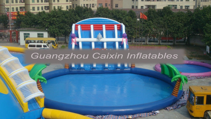 2023 Nuevo barato Inflatable Dragon Park Jumping Bouncer con tobogán Para niños