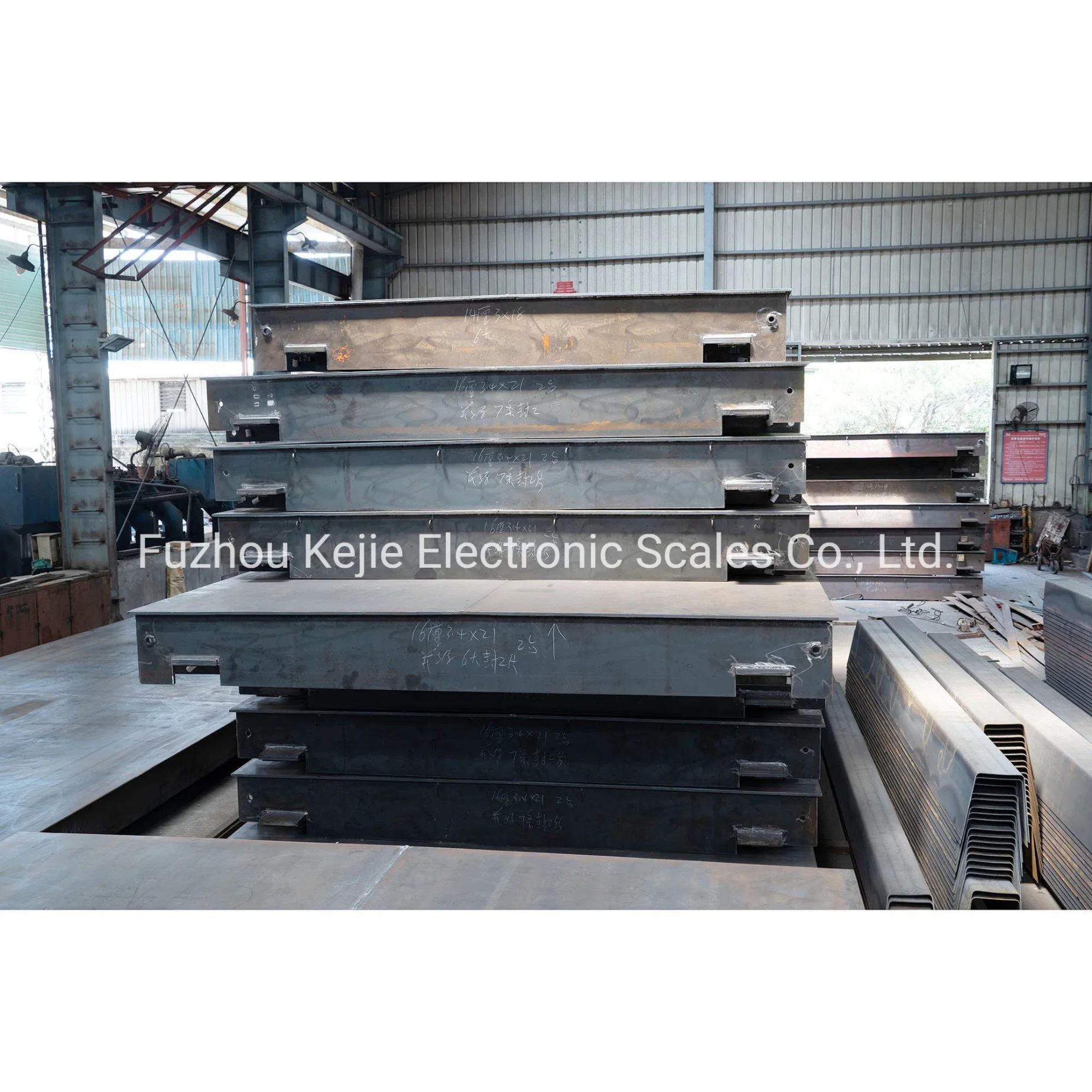 Scs-100t Electroinc Standard Weighbridge/Truck Scale with or Without Load Cell and Indicator From China Kejie Factory for Industrial Application