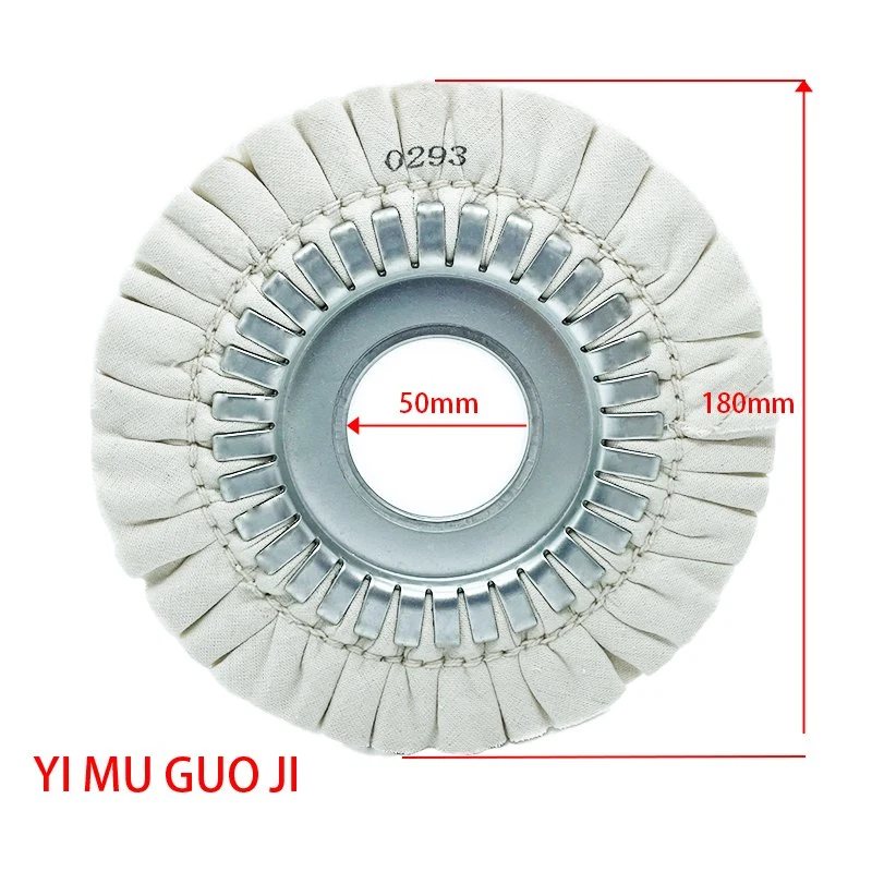 Rueda de tela de pulido para máquina de trabajo de madera borde de la banda de la máquina