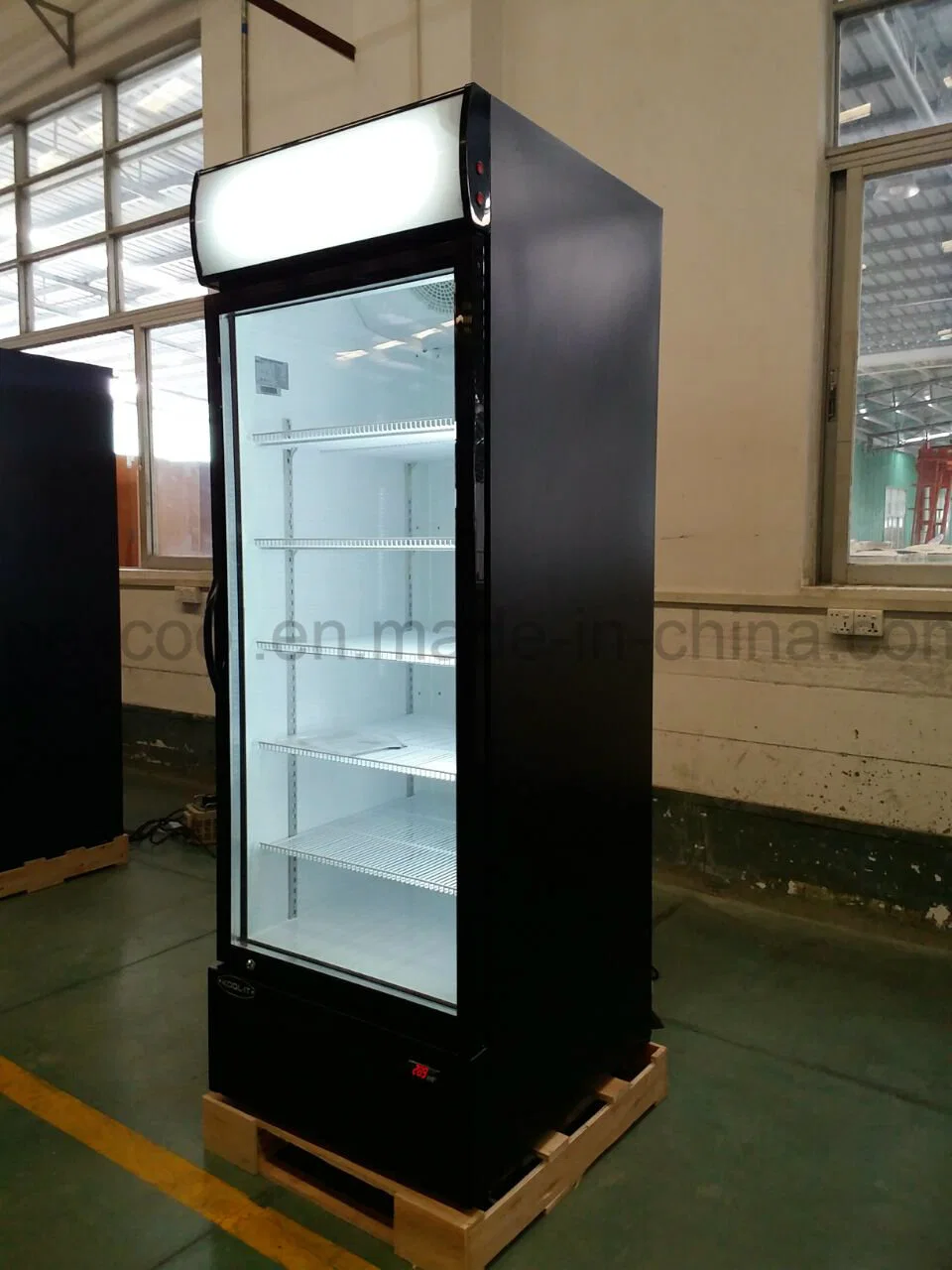 Display Cooler Type and Single-Temperature Style Electronic Thermostat Commercial Refrigerator