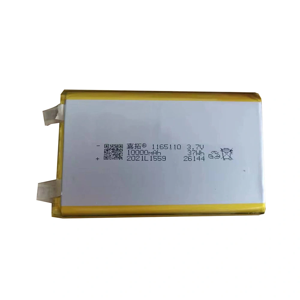 Yxx Rechargeable Lithium Ion Polymer Lipo 3.7V 10000mAh Li-ion Polymer Battery for Power Bank