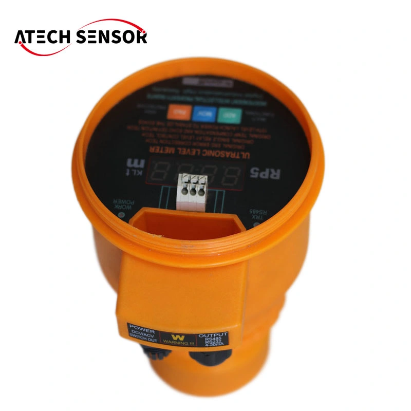 30m Ultrasonic Level Transmitter Liquid Level Meter