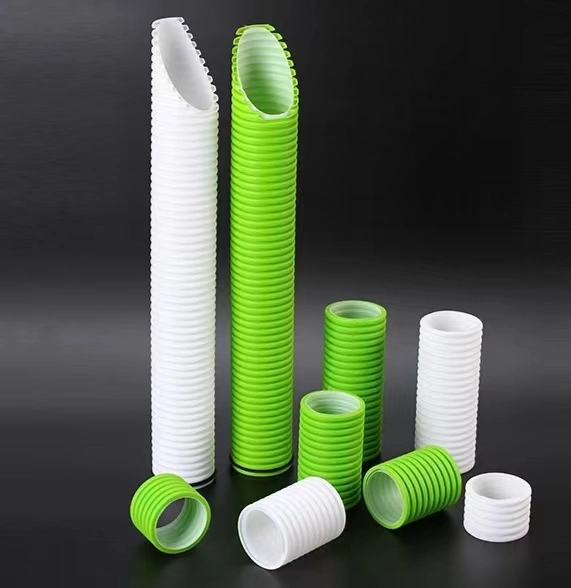 Fresh Air Purification PE Corrugated Plastic Flexible Pipe