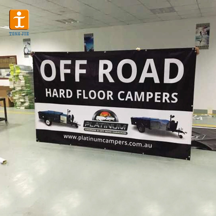 Tongjie Factory Cheap Glossy PVC Flex Banner Printing