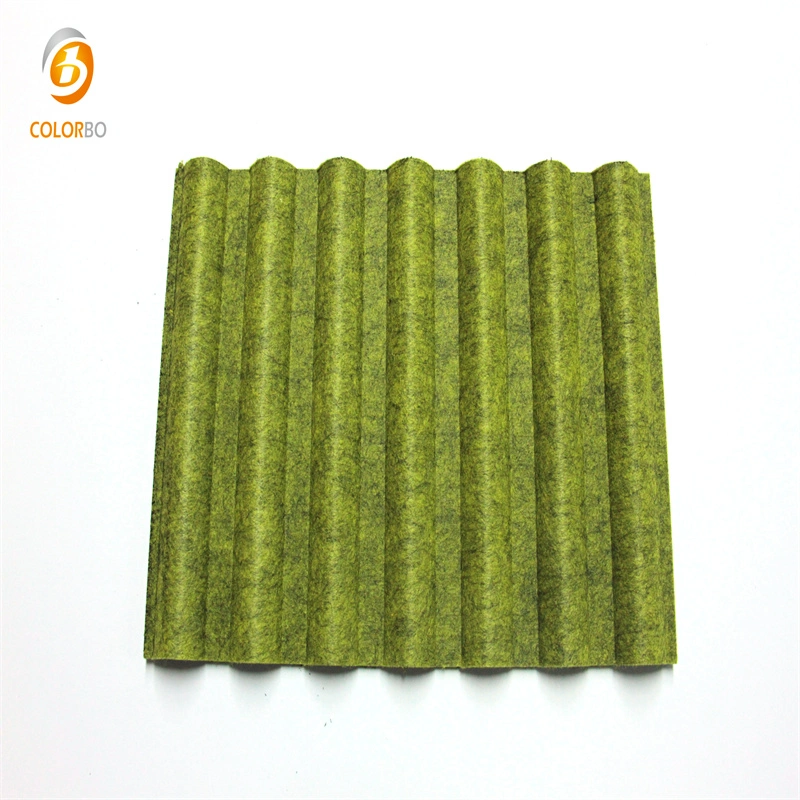 Polyester Panels 1150*2400*20 mm 3D Wall Coverings acoustic board Material with Low Price