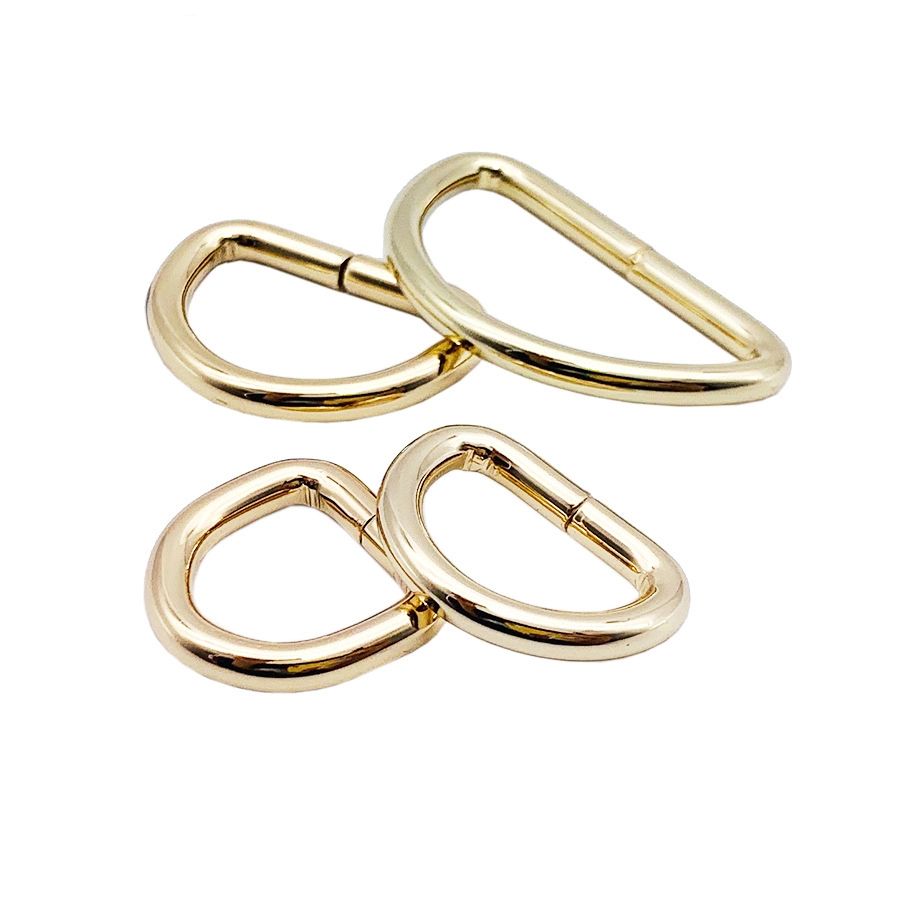 Metal Accessories Cable Buckle D Buckle Dring Can Be Customized for Bags and Clothes