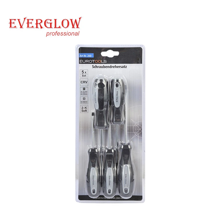 Chrome Vanadium CRV 6PC Screwdriver Set