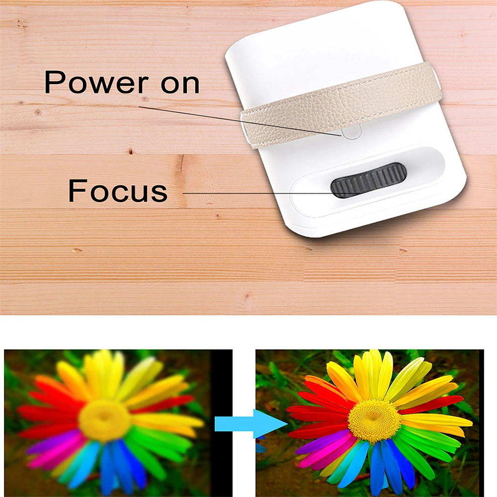 Android portable Mini projecteur blanc interactif SMART BUSINESS Accueil