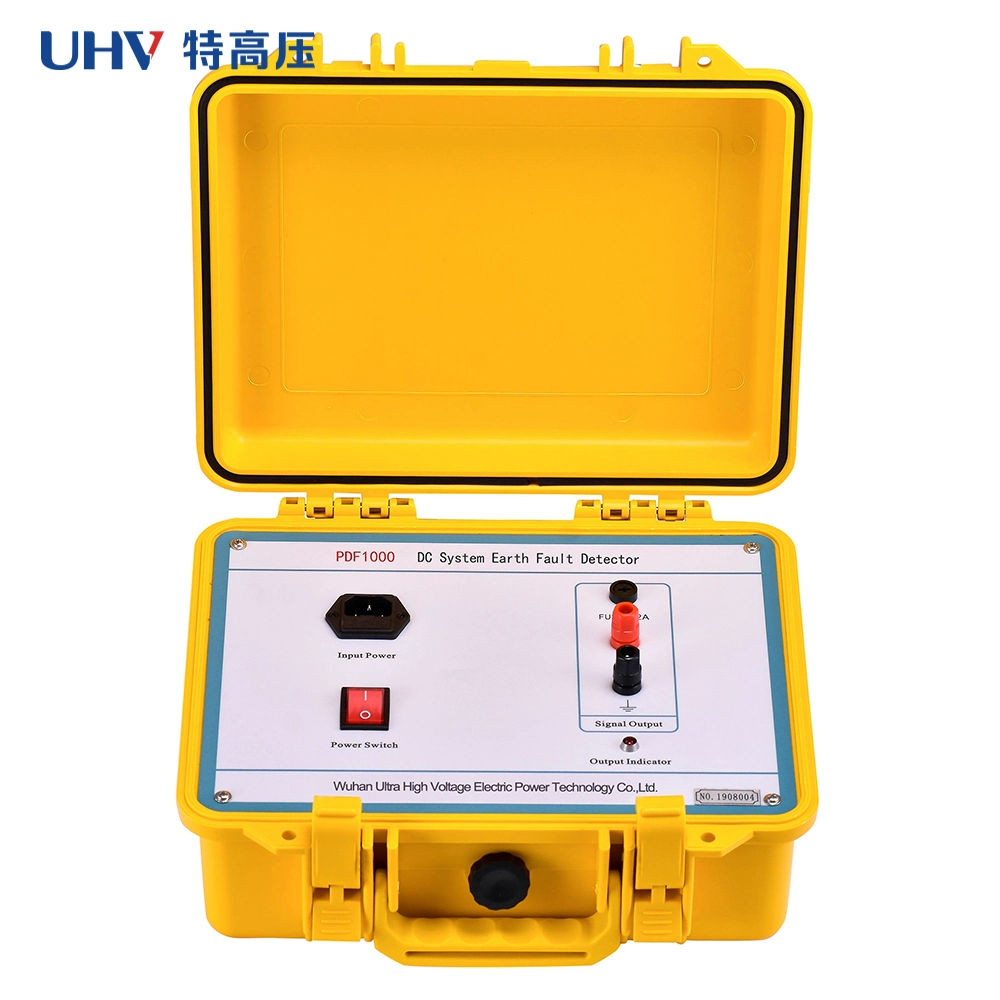 Pdf1000 China Direct Current System Grouding Fault Detector Earth Resistance Tester