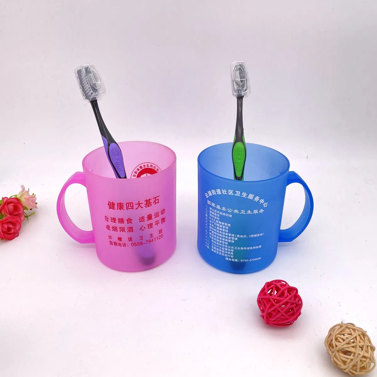 Plastic Pen Holder Toothbrush Holder Office