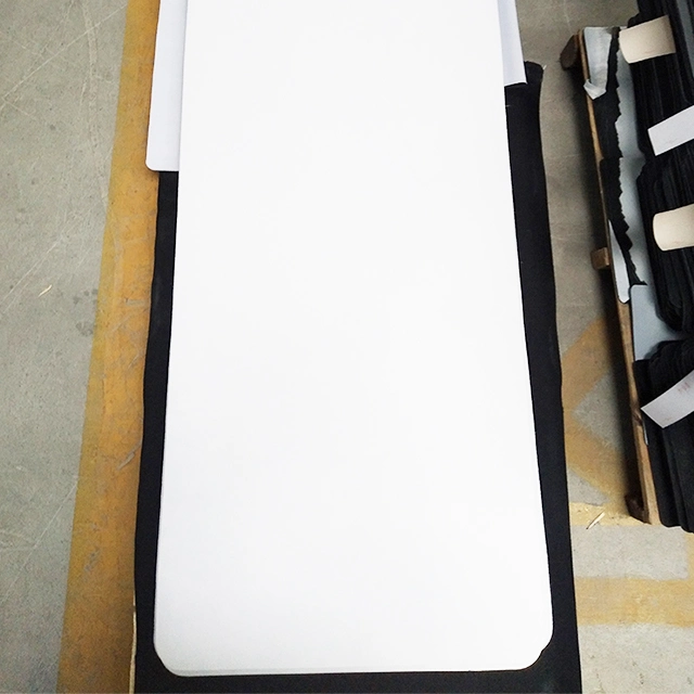 High quality/High cost performance  White Blank Natural Rubber Sheet Roll with Suede Surface