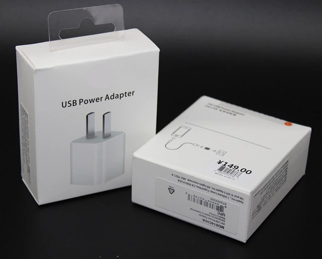 IPhone6/7 Duvar Şarj Cihazı için 5V 1,2A Cep Telefonu USB Adaptörü