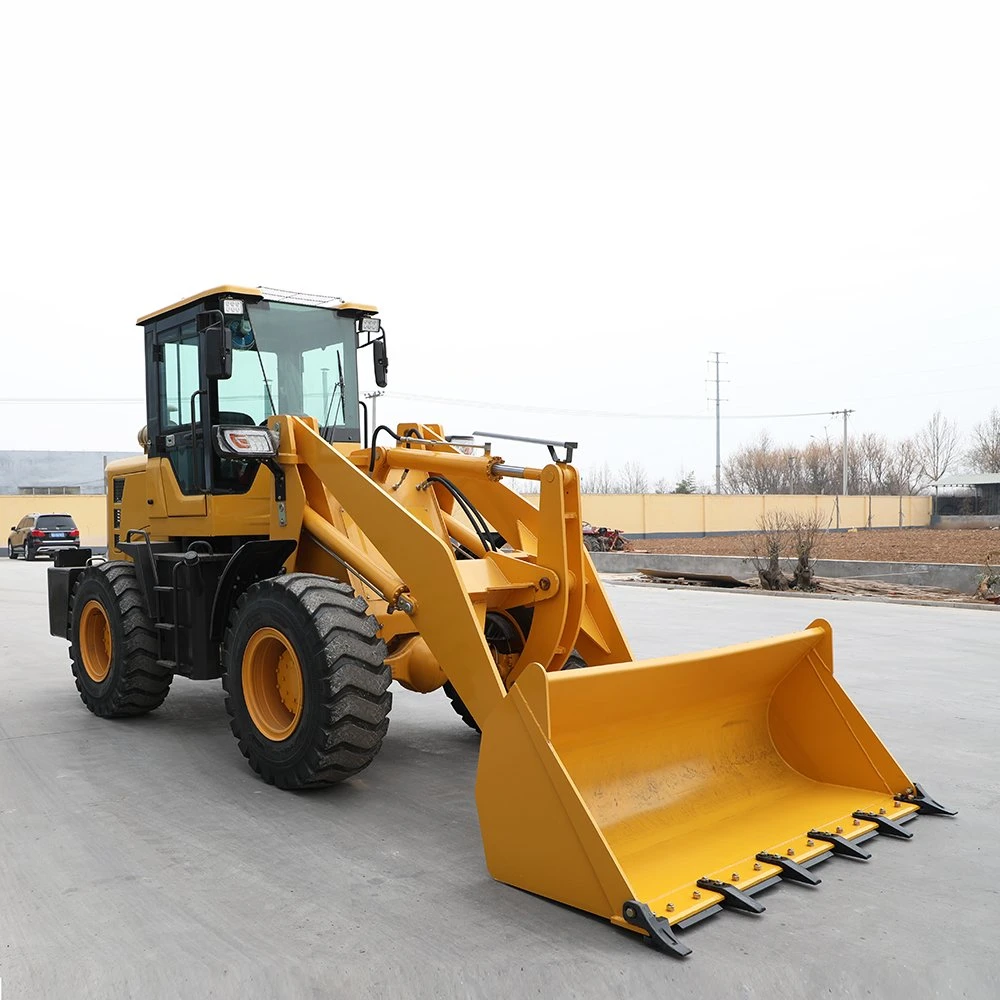 High Efficiency 3 Ton Wheel Loader with Strong Power China Mini Loader for Sale