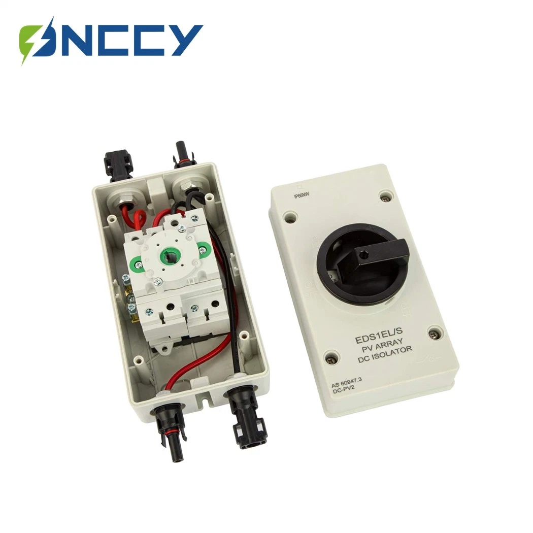 Electrical Solar PV Isolator System DC Automatic Transfer Type IP66 Enclosure Isolation Switch