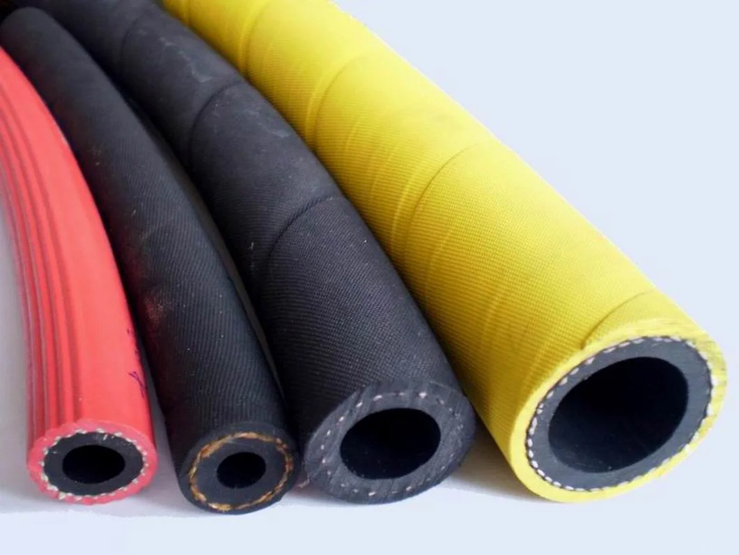 L'eau de l'air en caoutchouc coloré personnalisé Textile Flexible tressé