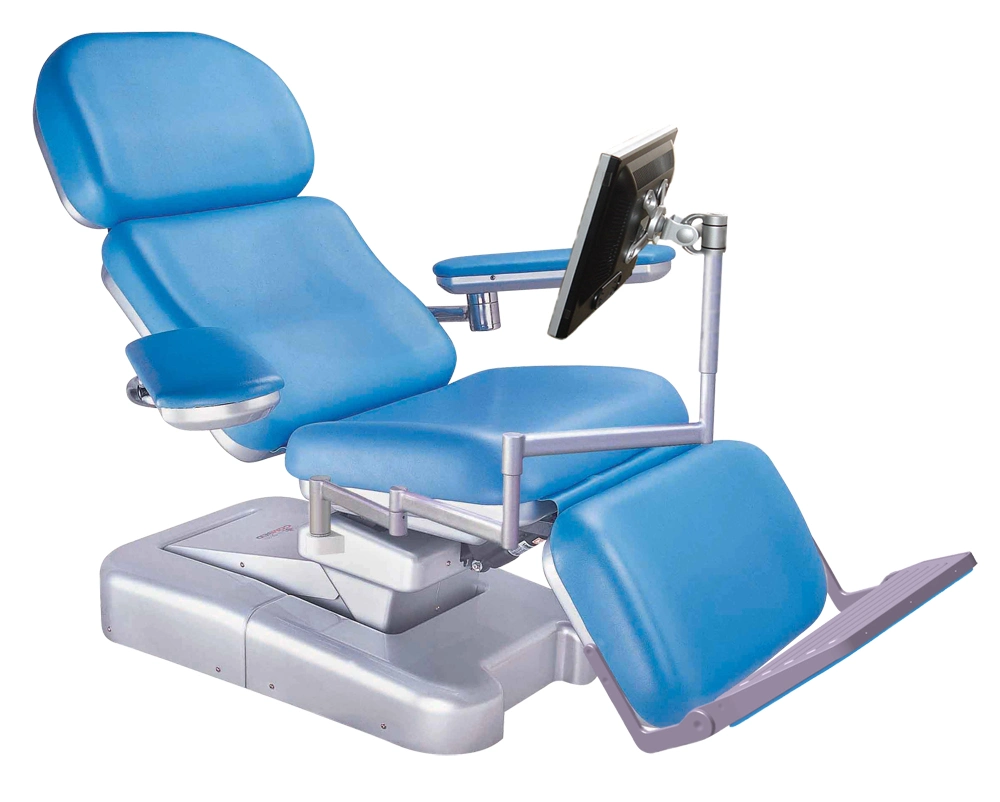 Hospital Manual Treatment Chair for Blood Donation