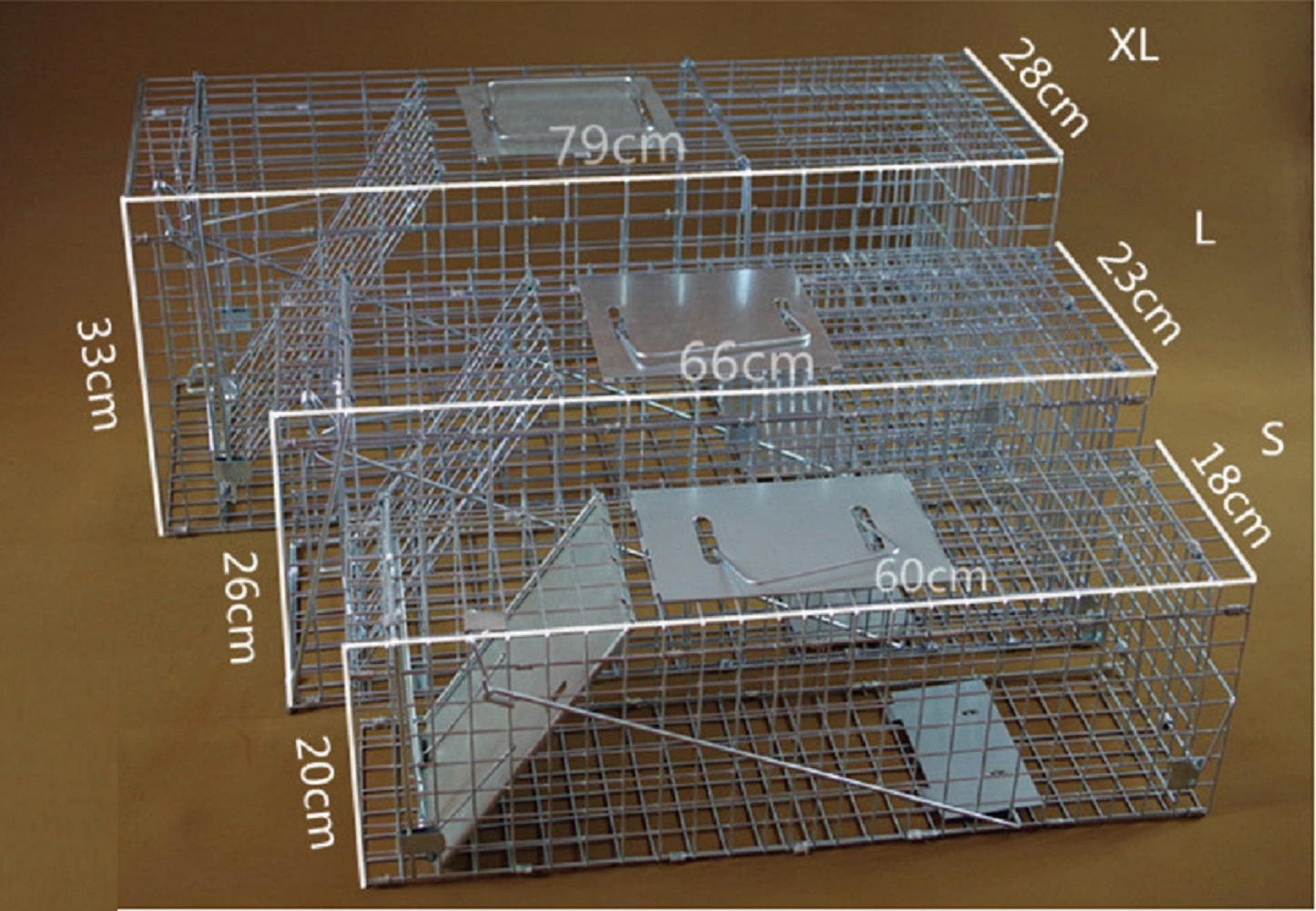 Small Fishing Cat Folding Cage Heavy Duty Dog Cage Trap Wbb18082