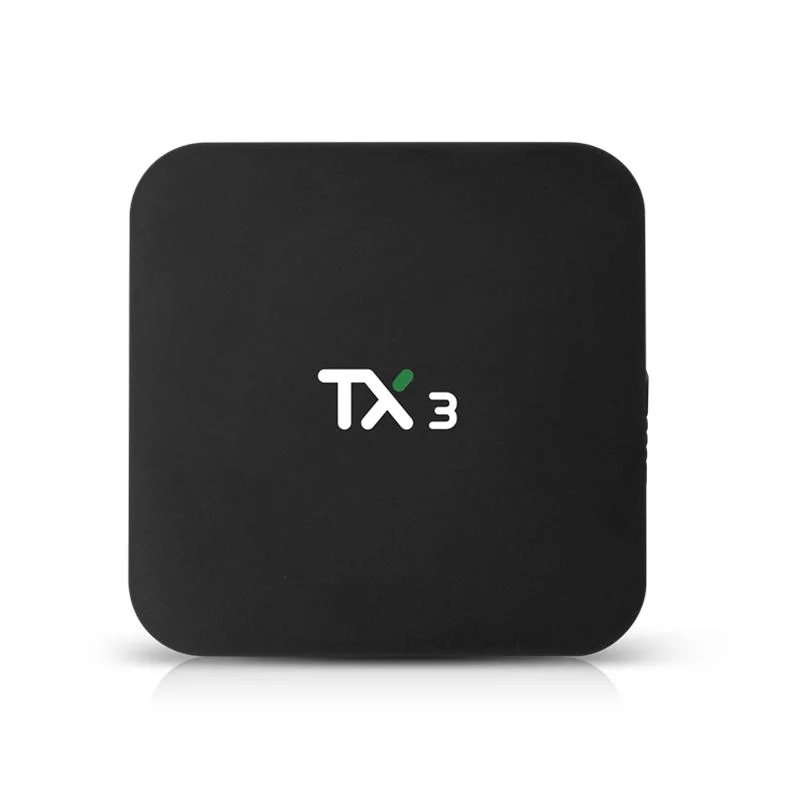 Tx3 S905X3 Android 9 OS 2g 16G / 4G 32 جم /4G 64G ثنائي WiFi شريحة Amlogic رباعية النواة قم بضبط مشغل 4K على أفضل جهاز في جهاز Box