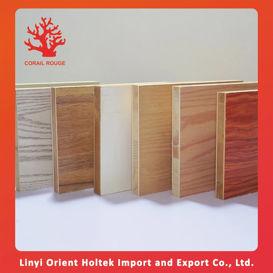 Waterproof Poplar Core Okoume Veneer Block Board for Furniture