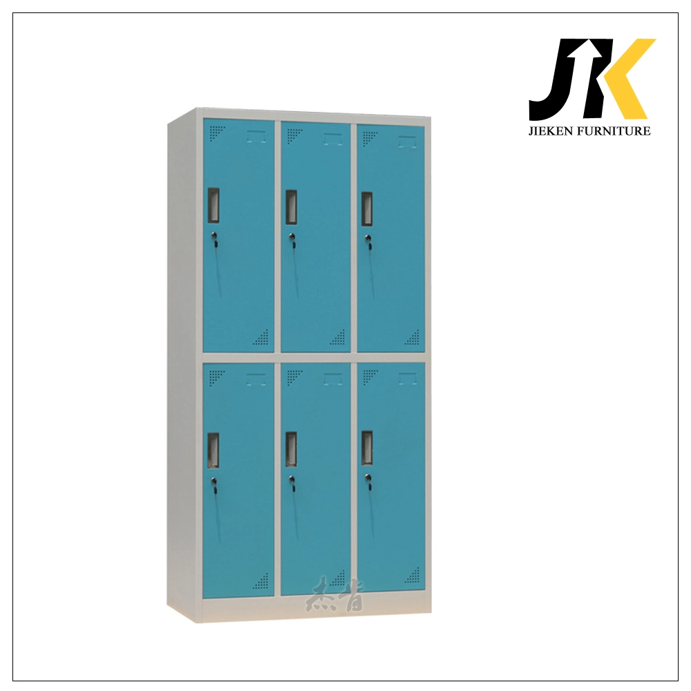 Jk-032 Office 6 Door School Locker Room Furniture