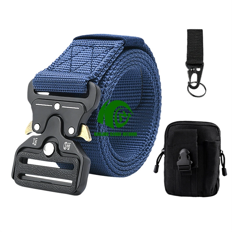 Kango personalizado Mens Tactical Belt Holster personalizado Tactical Battle Belt Con bolsas