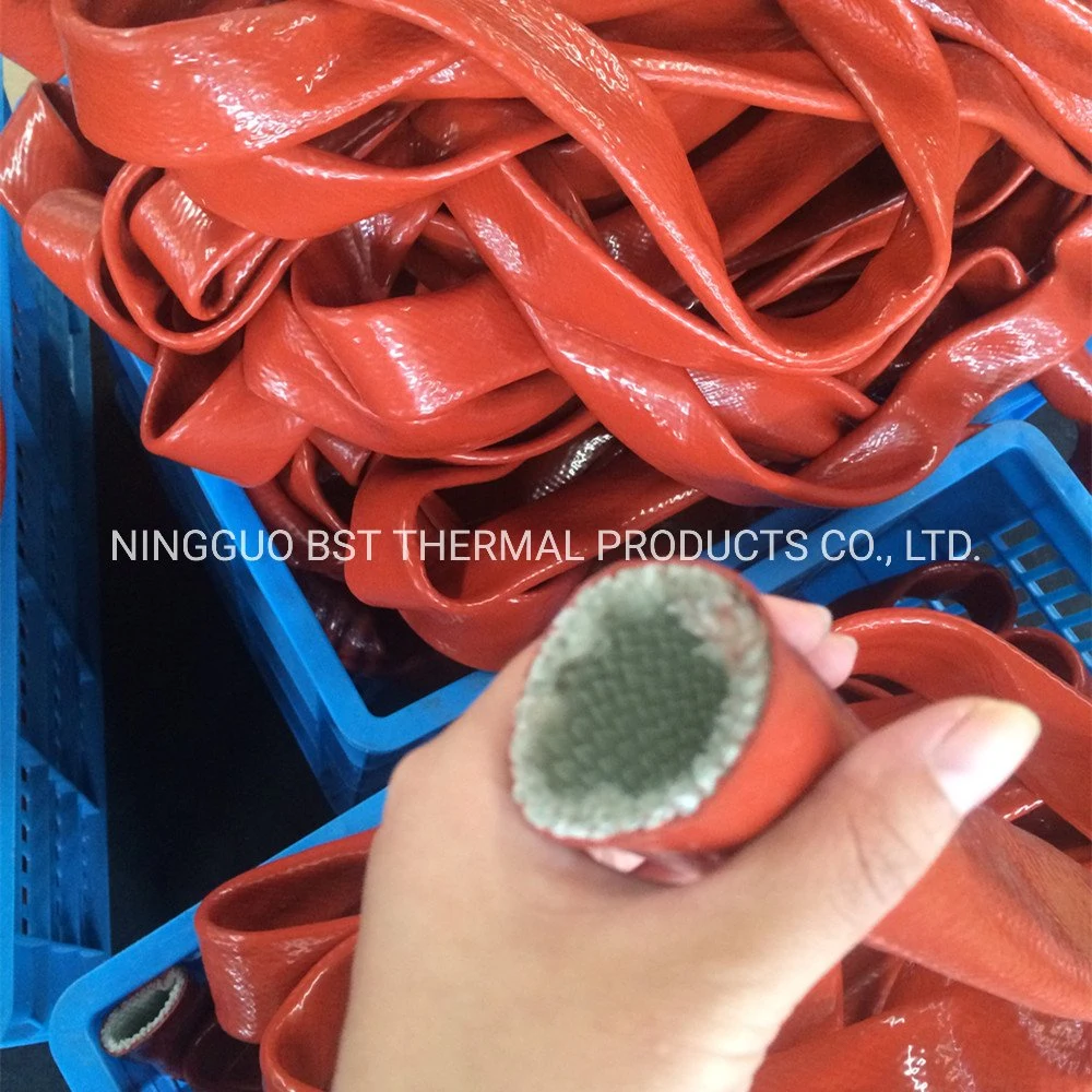 High Temperature Resistant Silicone Fiberglass hydraulic Hose Protector