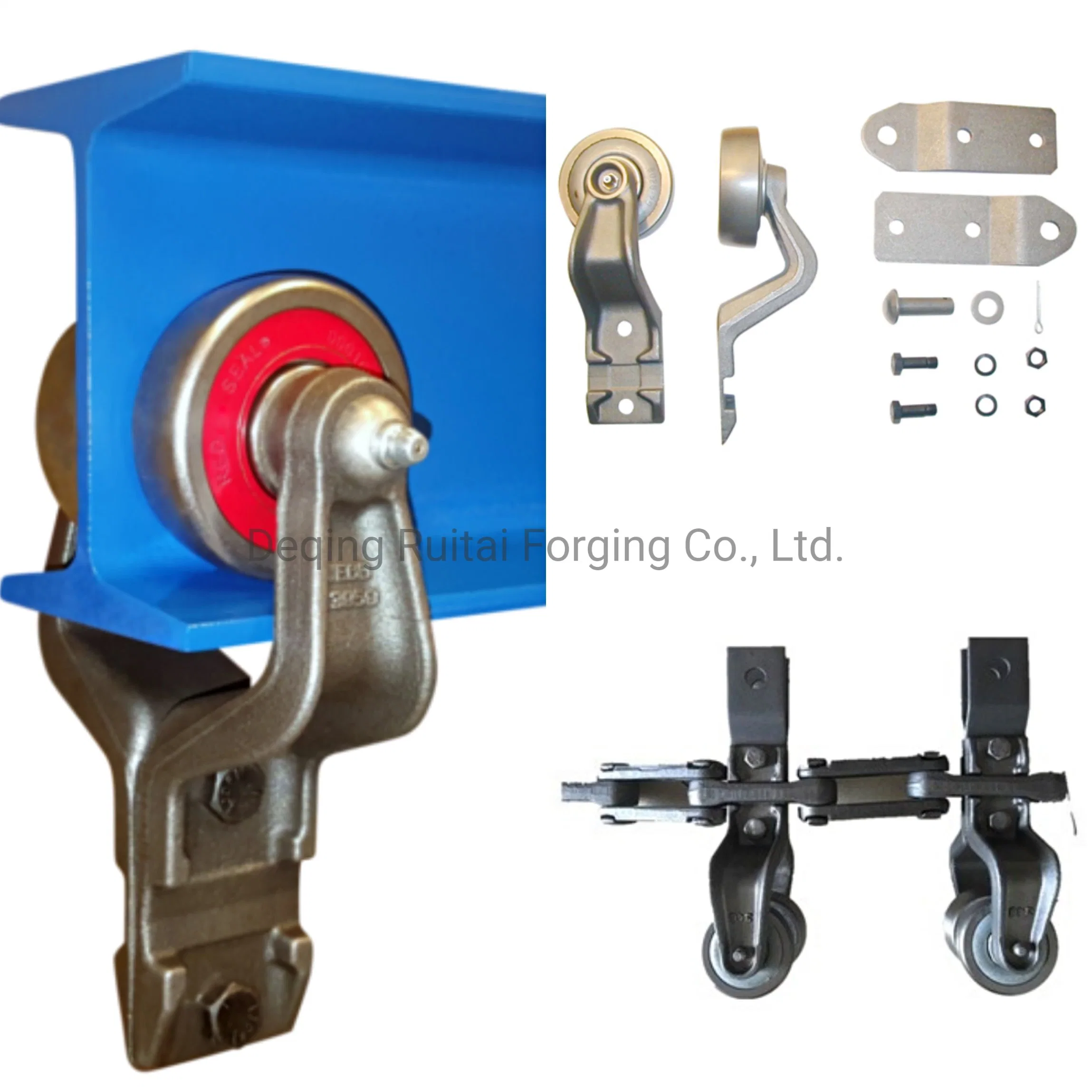 Geschmiedete Förderband Halterung Trolley X458 Stahl Schmieden abnehmbare Kette und Kohlenstoffstahl Standard Industrie Link Kette mit geschmiedeten Maschinenteil