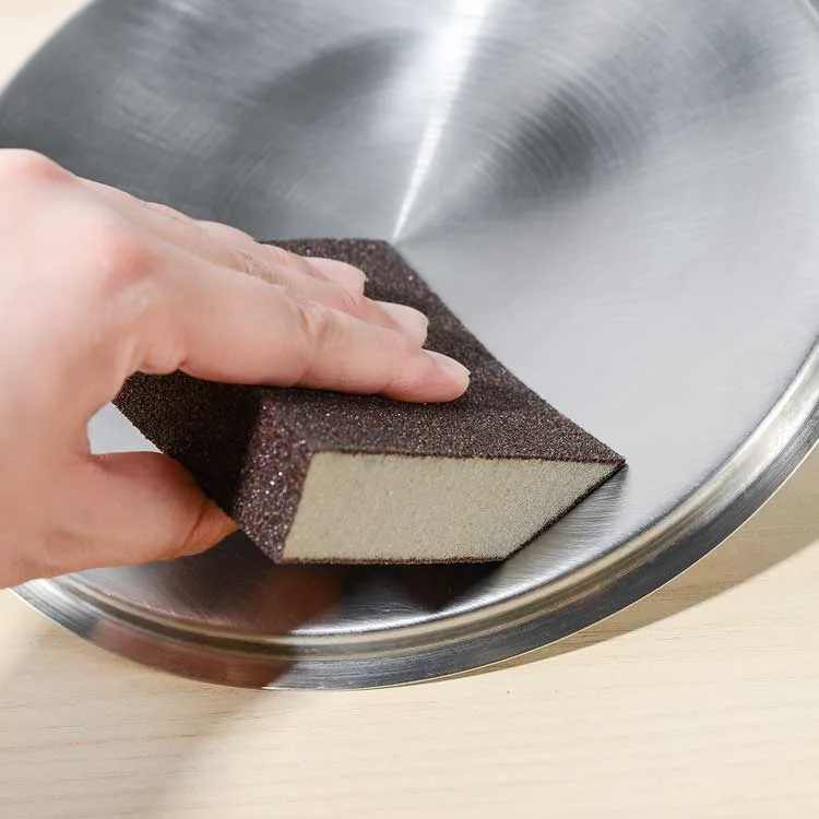 Dishes Washing Pot Emery Sponge Double-Sided Sponge Block Daily Necessities Dishwashing Sponge